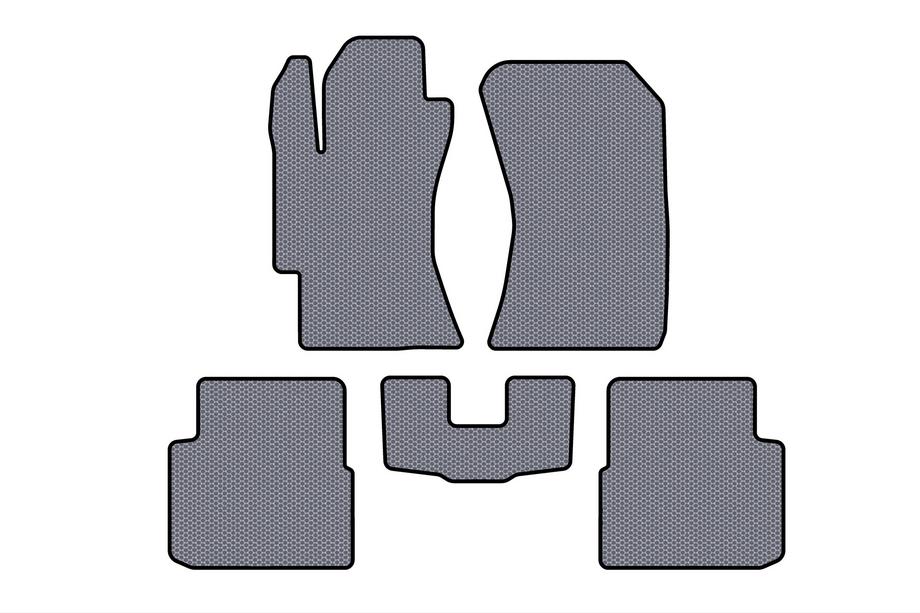 Subaru Impreza 2007–2011 Carsuit kumimatot (HB, harmaa) Image