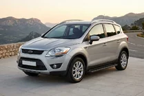 Ford Kuga 2008–2013 Allmond Black sivuportaat (2 kpl, alumiini) kuva 1