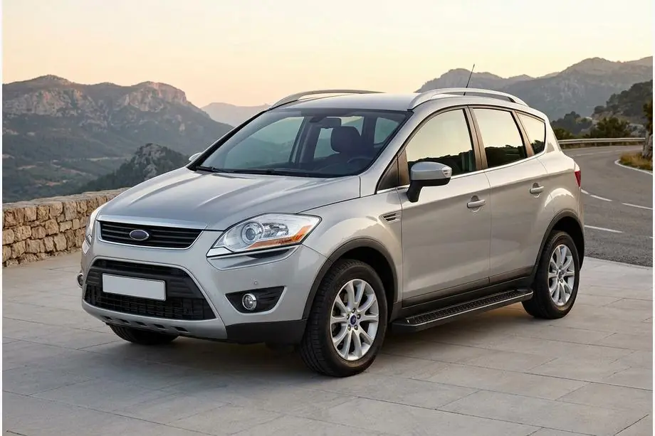 Ford Kuga 2008–2013 Allmond Black sivuportaat (2 kpl, alumiini) Image