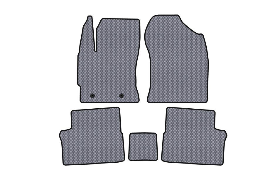 Toyota Auris 2012–2018 Kumimatot Carsuit (Harmaa) Image