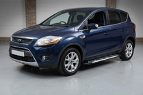 Ford Kuga 2008–2013 Sunrise sivuportaat (2 kpl, alumiini) kuva 1