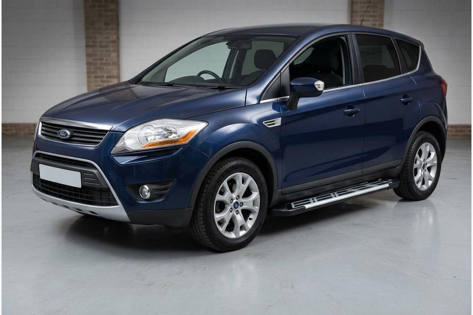 Ford Kuga 2008–2013 Sunrise sivuportaat (2 kpl, alumiini) Image