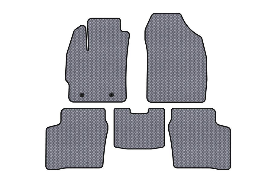 Toyota Prius 2003–2009 Kumimatot matkustamoon Carsuit (LB, harmaa) Image
