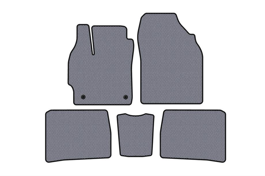 Toyota Prius 2009–2015 Kumimatot matkustamoon Carsuit (LB, harmaa) Image