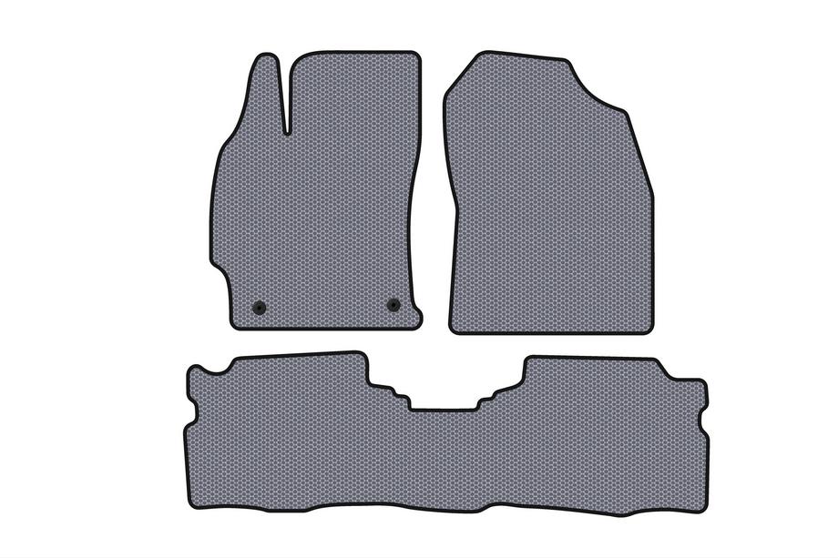 Toyota Prius 2015–2022 Kumimatot Carsuit (LB, Hybrid, harmaa) Image
