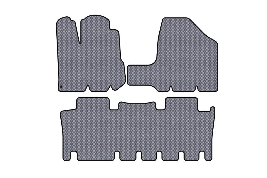 Toyota Sienna 2003–2009 Kumimatot Carsuit (2 riviä, harmaa) Image
