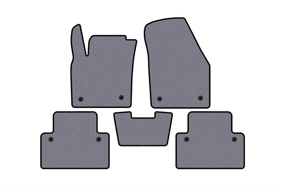 Volvo C30 2006–2012 Kumimattosarja Carsuit (HB, 3-ovinen, harmaa) Kuva 1