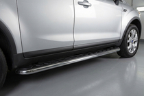 Ford Kuga 2008–2013 Maydos V1 sivuportaat (2 kpl, alumiini ↗ ruostumaton teräs) kuva 1