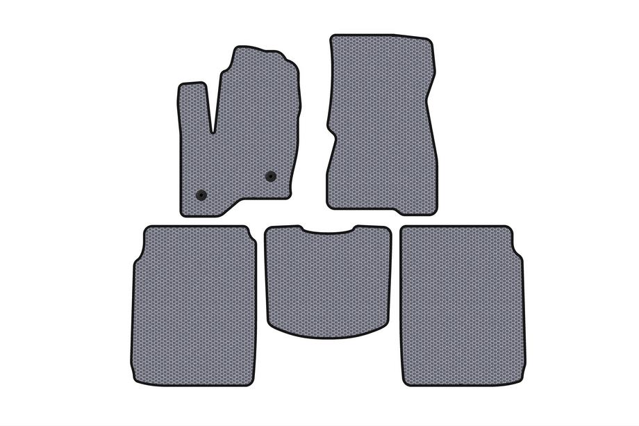 Ford Flex 2009–2019 Carsuit kumimatot (2 riviä, 2013-2019, harmaa) Image