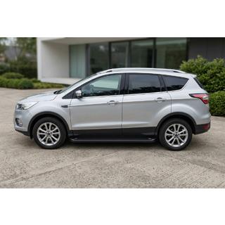 Allmond Black sivuportaat (2 kpl, alumiini) kuva 1