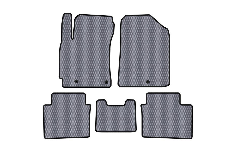 Kia Forte 2008–2024 Carsuit kumimatot matkustamoon (2018-2021, harmaa) Kuva 1