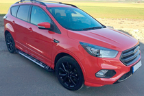 Ford Kuga/Escape 2013–2019 Sunrise sivuportaat (2 kpl, alumiini) kuva 2