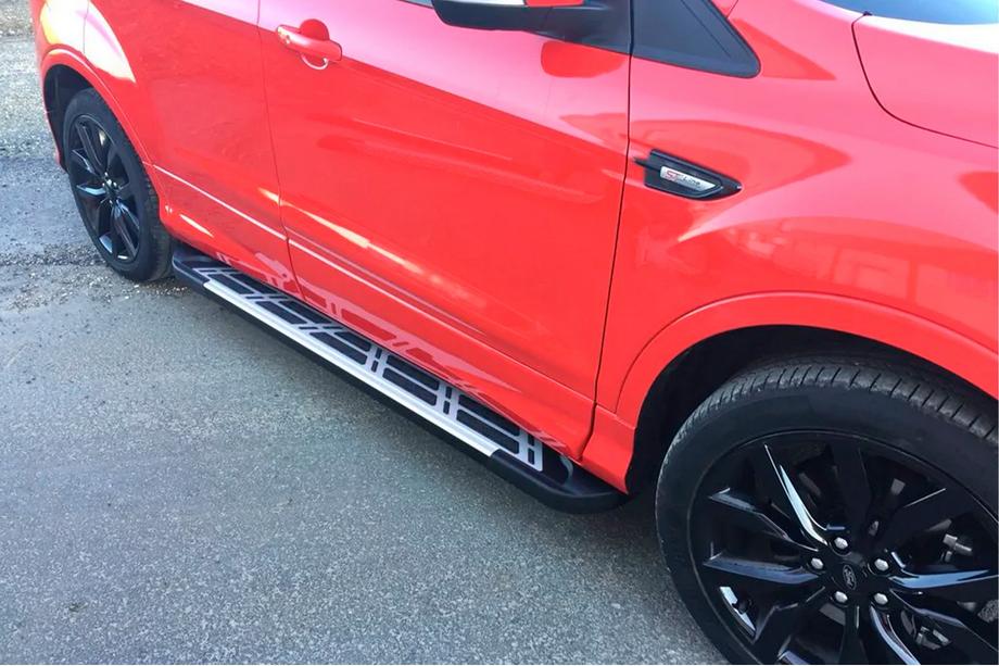 Ford Kuga/Escape 2013–2019 Sunrise sivuportaat (2 kpl, alumiini) Image
