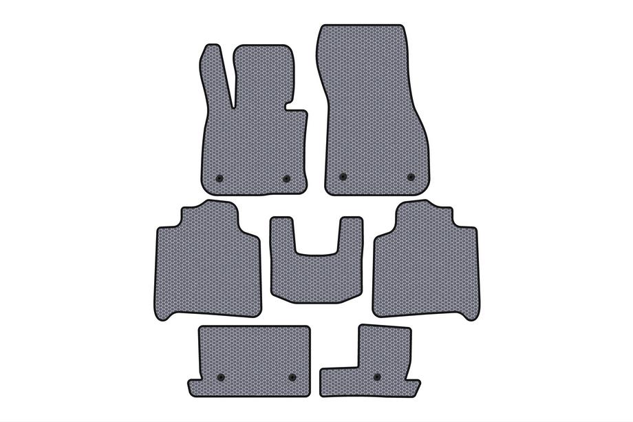 BMW 2-sarja Active Tourer F45/F46 2014–2021 Kumimatot Carsuit (F46, 3 riviä, harmaa) Image
