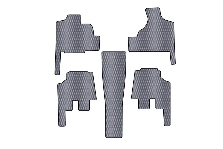 Chrysler Voyager 2001–2007 Carsuit kumimatot matkustamoon (Grand Voyager, automaattivaihteisto, harmaa) Image
