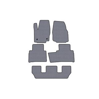 Carsuit-kumimatot (3 riviä, harmaa) Ford Galaxy 2007–2015 kuva 1
