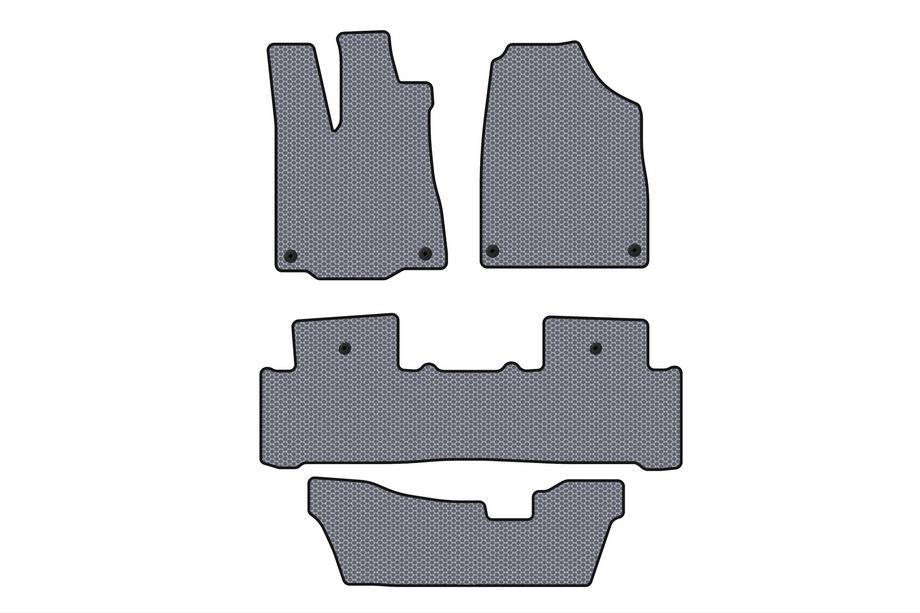 Acura MDX 2013–2020 Carsuit-kumimatot (3 riviä, harmaa) Image
