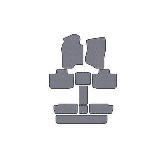 Carsuit-kumimatot (3 riviä, harmaa) Cadillac Escalade 2007–2014 kuva 1