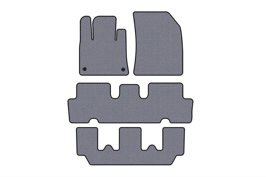 Citroen C-4 Picasso 2013–2022 Kumimatot Carsuit V1 (3 riviä, harmaa) Image