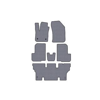Kumimatot Carsuit (3 riviä, 7-paikkainen, harmaa) kuva 1