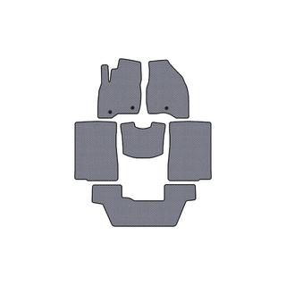 Kumimatot Carsuit (2015-2017, 3 riviä, 7-paikkainen, harmaa) kuva 1