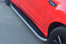 Ford Kuga/Escape 2013–2019 Sivuportaat Tayga Grey (2 kpl, alumiini) kuva 7