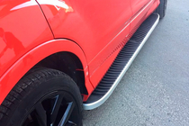 Ford Kuga/Escape 2013–2019 Sivuportaat Tayga Grey (2 kpl, alumiini) kuva 8