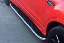 Ford Kuga/Escape 2013–2019 Sivuportaat Tayga Grey (2 kpl, alumiini) kuva 9