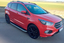 Ford Kuga/Escape 2013–2019 Sivuportaat Tayga Grey (2 kpl, alumiini) kuva 2