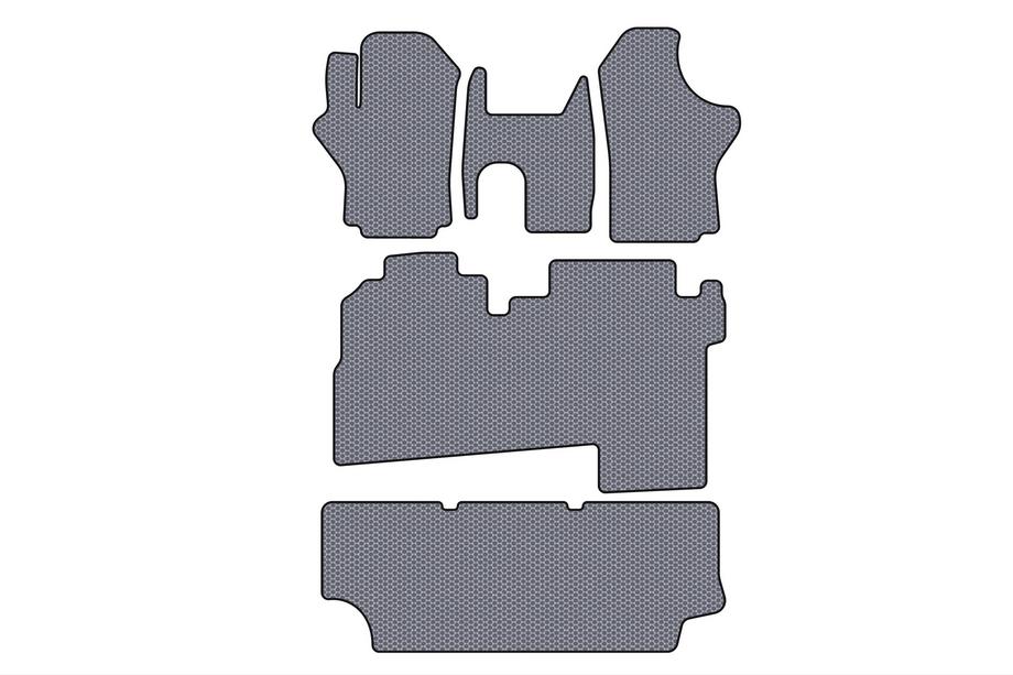 Hyundai H200, H1, Starex 1998–2007 Kumimatot Carsuit (2004-2007, 3 riviä, 8-paikkainen, harmaa) Image