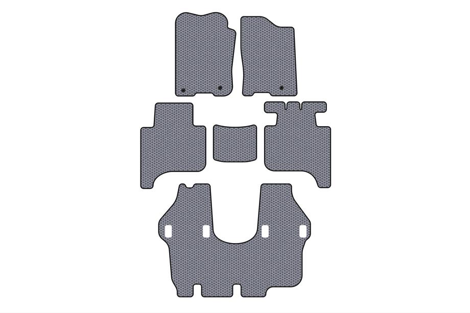 Infiniti QX56 2004–2010 Kumimatot Carsuit (3 riviä, 2004-2008, harmaa) Image
