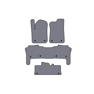 Carsuit-kumimatot (3 riviä, harmaa) Infiniti QX56 2010–2013 kuva 1