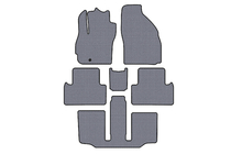 Mazda 5 2005–2009 Kumimatot Carsuit (3 riviä, 7-paikkainen, harmaa) kuva 1