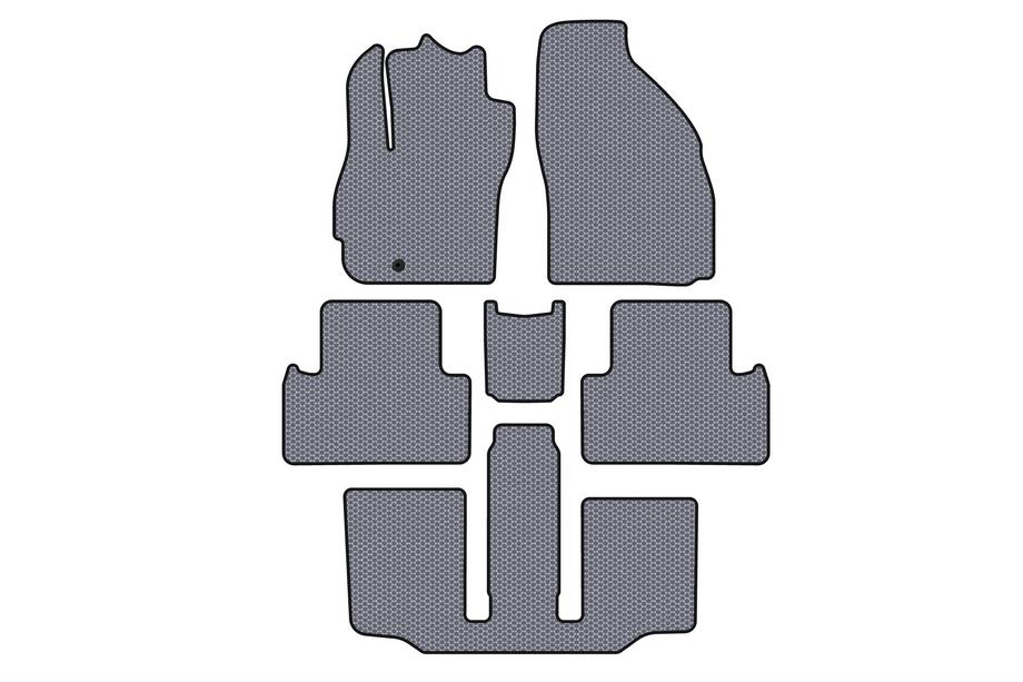 Mazda 5 2005–2009 Kumimatot Carsuit (3 riviä, 7-paikkainen, harmaa) Image