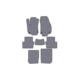 Carsuit-kumimatot (3 riviä, harmaa) Opel Zafira B 2005–2011 kuva 1