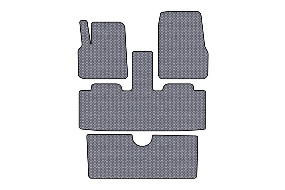 Renault Espace 2002–2014 Kumimatot Carsuit (3 riviä, 7-paikkainen, harmaa) Image