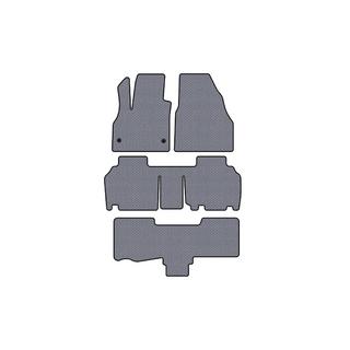 Carsuit kumimatot (3 riviä, 5-ovinen/7-paikkainen, harmaa) Renault Kangoo 2008–2020 kuva 1