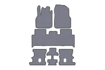 Renault Scenic/Grand 2003–2009 Carsuit-kumimatot (3 riviä, harmaa) kuva 1