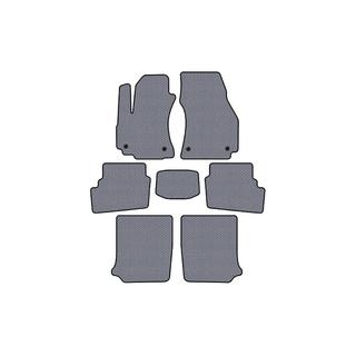 Kumimatot Carsuit (3 riviä, 2003-2005, 7-paikkainen, harmaa) Opel Zafira A 1998–2005 kuva 1