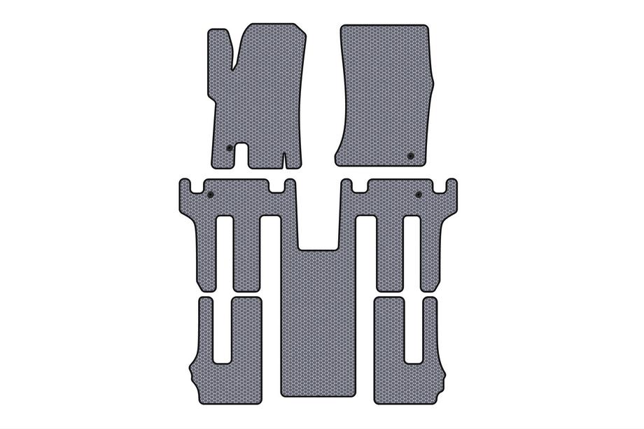 Ssang Yong Rodius Kumimatot Carsuit 2004-2008 (3 riviä, harmaa) Image