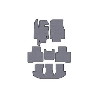 Kumimatot Carsuit (3 riviä, 7-paikkainen, harmaa) kuva 1