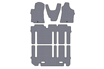 Hyundai H300, H1, Starex 2008–2020 Carsuit kumimatot (täysi sarja matkustamoon, harmaa) kuva 1