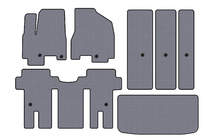Kia Carnival 2014–2020 Carsuit kumimatot (täysi sarja matkustamoon, harmaa) kuva 1