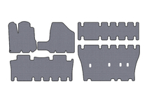 Toyota Sienna 2003–2009 Carsuit-kumimatot (3 riviä, harmaa) kuva 1