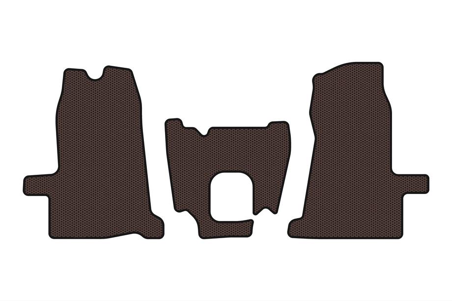 Ford Transit 2000–2014 Kumimatot Carsuit (2000-2006, 1+1, manuaalivaihteisto, ruskea) Image