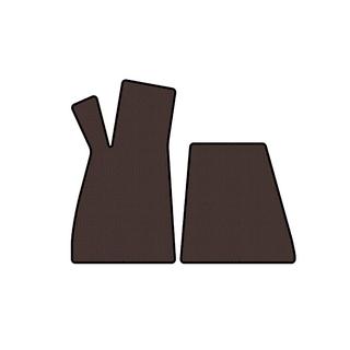 Carsuit kumimatot (Roadster, ruskea) Smart 1998–2007 kuva 1