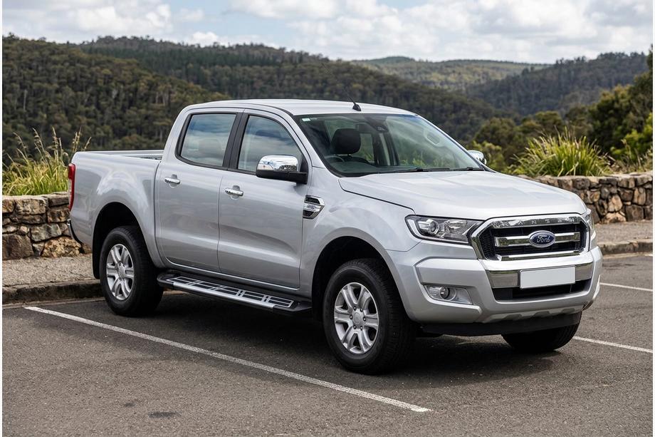 Ford Ranger 2011–2022 Sunrise sivuportaat (2 kpl, alumiini) Image