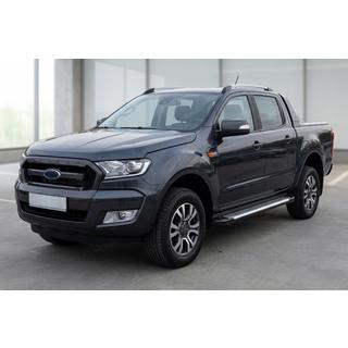 Line-astinlaudat (2 kpl, alumiini) Ford Ranger 2011–2022 kuva 1