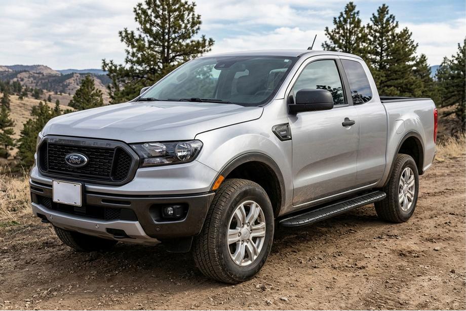 Ford Ranger 2011–2022 Sivuporrast Bosphorus Black (2 kpl, alumiini) Image