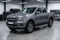 Ford Ranger 2011–2022 Tayga Grey -sivuaskelmat (2 kpl, alumiini) kuva 1